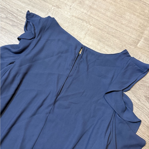 •LUSH• RUFFLE CUTOUT TOP - Picture 5 of 6